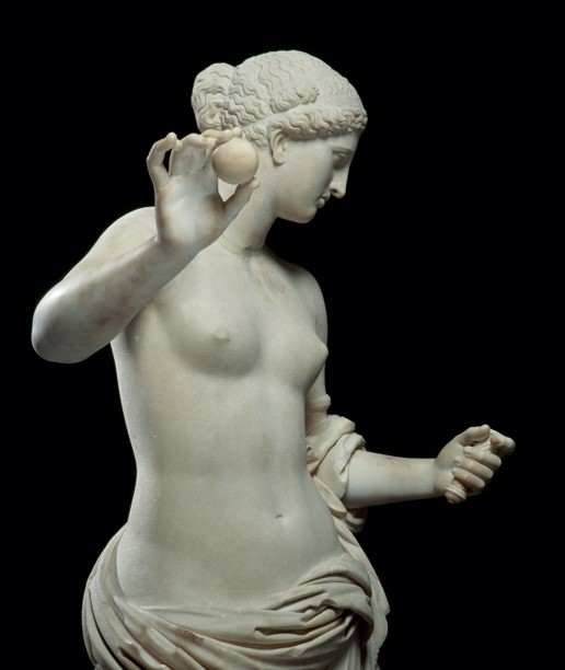 Prassitele, IV sec. a.C., Venere di Arles (copia romana)