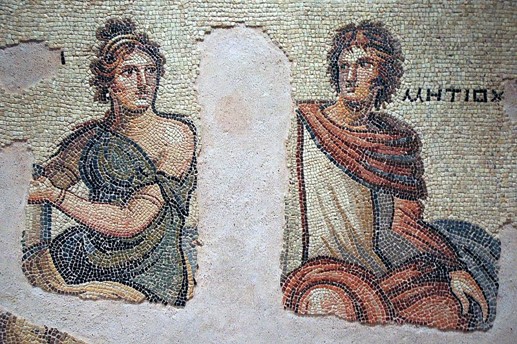 Metioco e Partenope Museo di Zeugma (Gaziantep, Turchia)